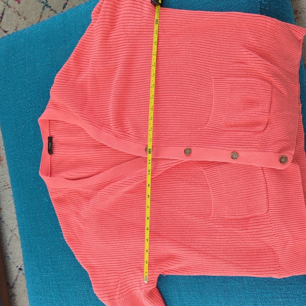 J. Crew Women's XL Coral Cardigan Sweater - Picture 5 of 7
